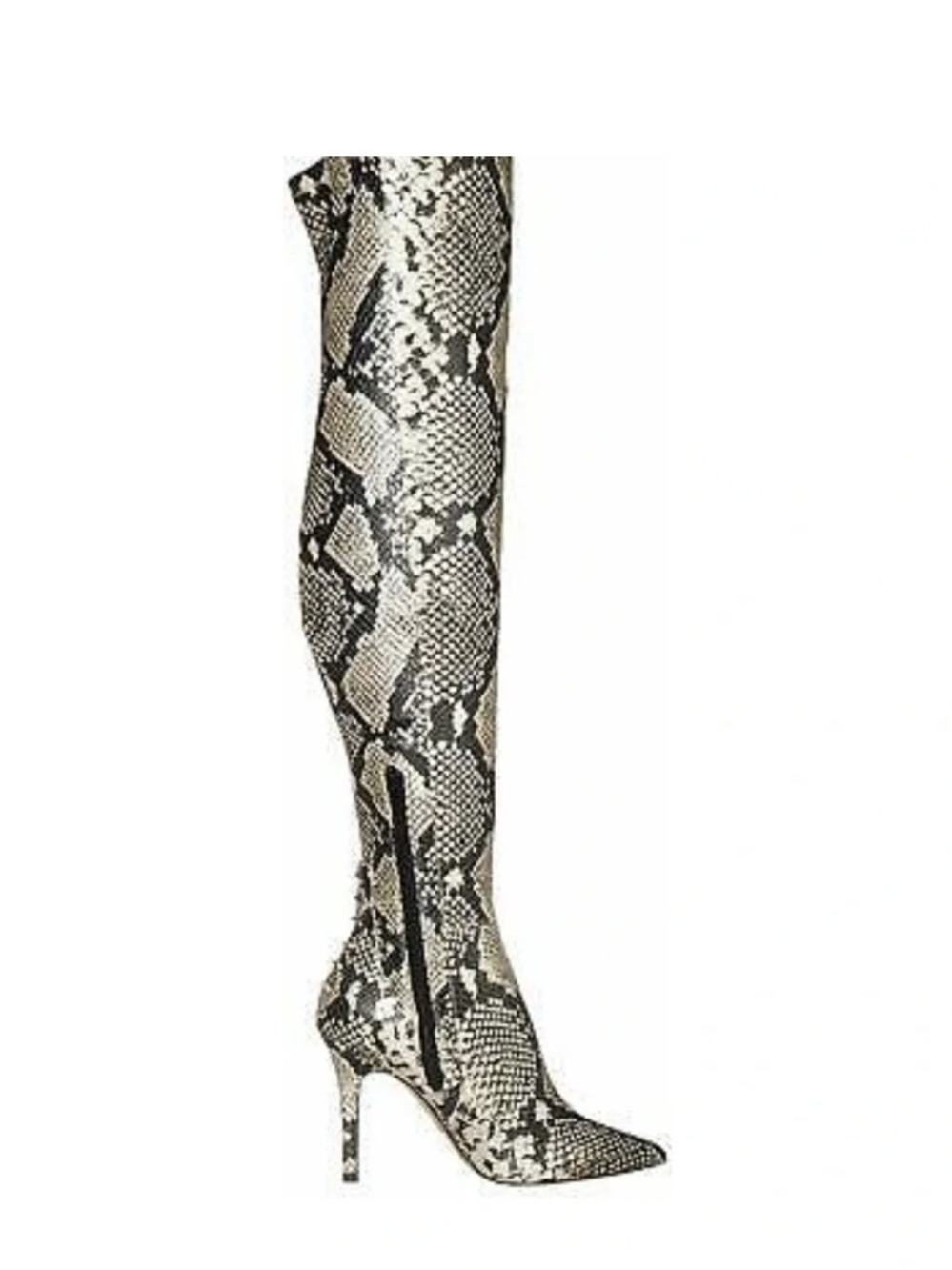 Aldo Thadonna Over The Knee Snake print High Heel Boots
